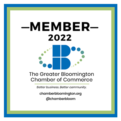 Greater Bloomington Chamber Of Commerce Badge